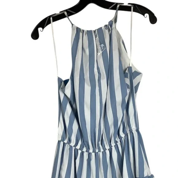 MUSTARD SEED Blue and White Striped Dress - Picture 3 of 3